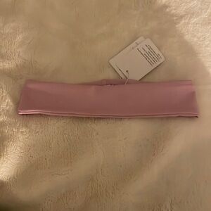 NWT lululemon pink headband
